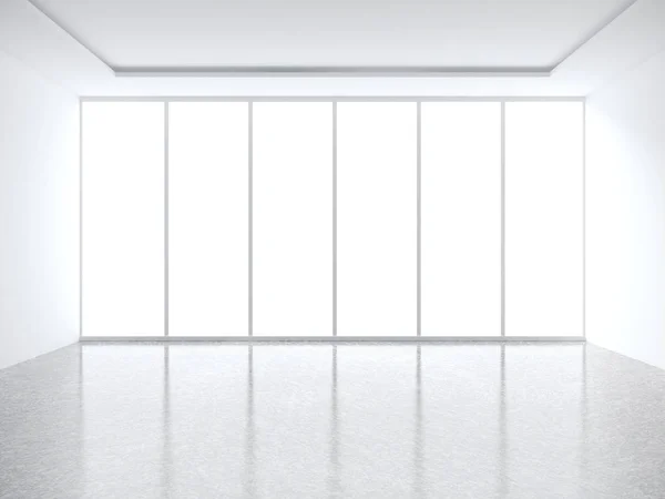 White room interior with copyspace — 스톡 사진