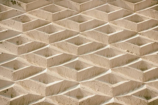 Geometrik şekiller oluşan bir arka plan. Edikula bir duvar