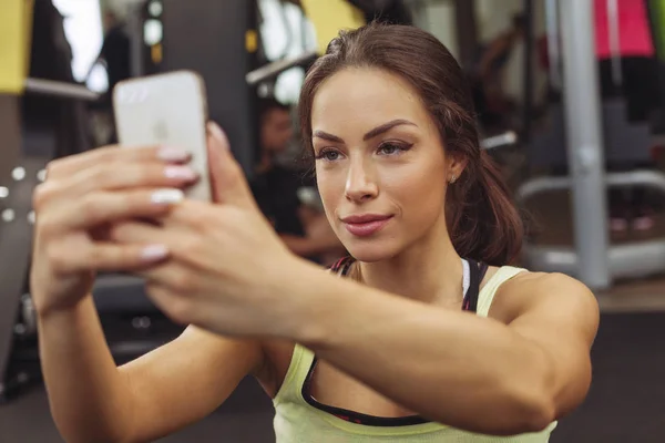 Selfie na intensieve training — Stockfoto