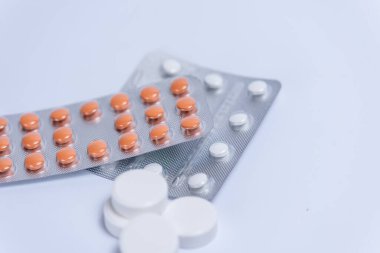 medicines, injection and face masks, pills. 2019-CoCo Coronavirus. New Coronavirus, Middle Eastern Respiratory Syndrome. Chinese coronavirus outbreak. Pandemic virus protection concept.