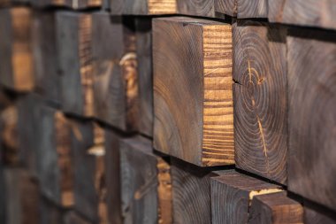 Kütüklerin dokusunu. Doğal malzemelerin, iç mekanların çevre dostu inşası için arka plan