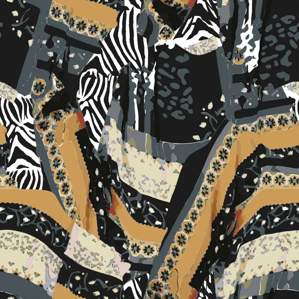 Tekstil, kumaş, kıyafet, erkek ve kız çocuklarının parmak izlerini yazdırmak için uygun soyut vektör deseni.