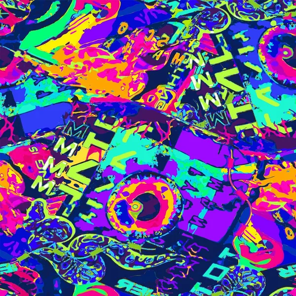 Tekstil, kumaş, kıyafet, erkek ve kız çocuklarının parmak izlerini yazdırmak için uygun soyut vektör deseni.