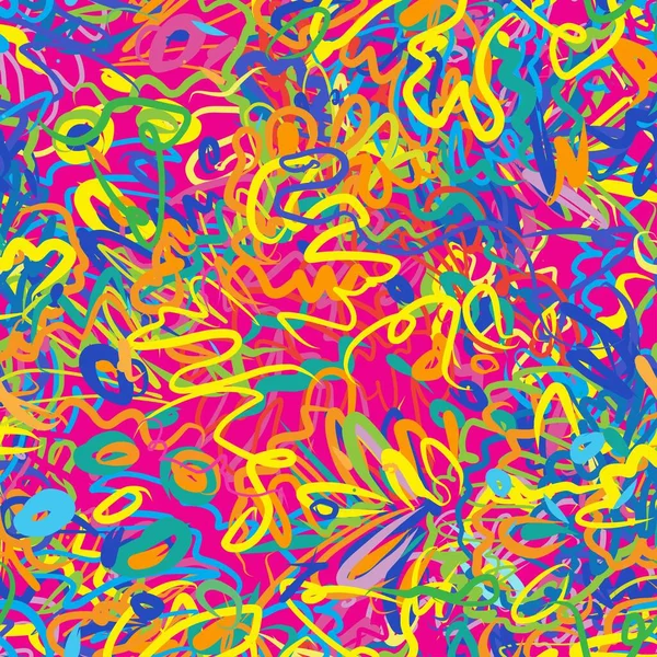 Modèle Vectoriel Abstrait Adapté Impression Empreintes Enfants Sur Des Textiles — Image vectorielle