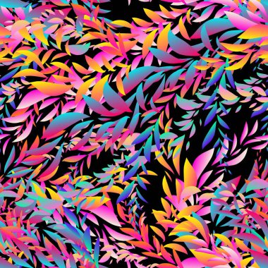 Tekstil, kumaş, kıyafet, erkek ve kız çocuklarının parmak izlerini yazdırmak için uygun soyut vektör deseni.