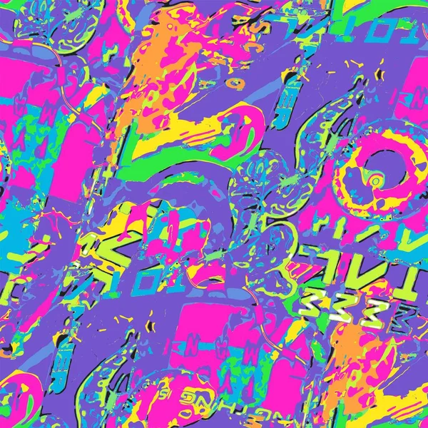 Tekstil, kumaş, kıyafet, erkek ve kız çocuklarının parmak izlerini yazdırmak için uygun soyut vektör deseni.