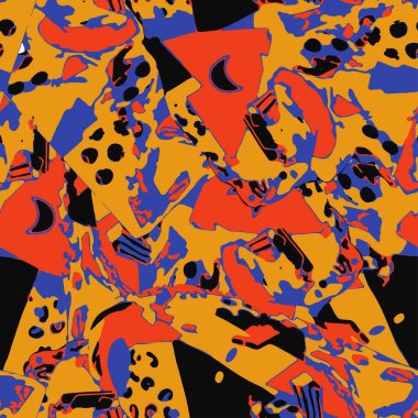 Yazdırma için Çapraz Fırça Vuruşları. Hayvan kürkü dokusu arka planı. Modern grafikler.