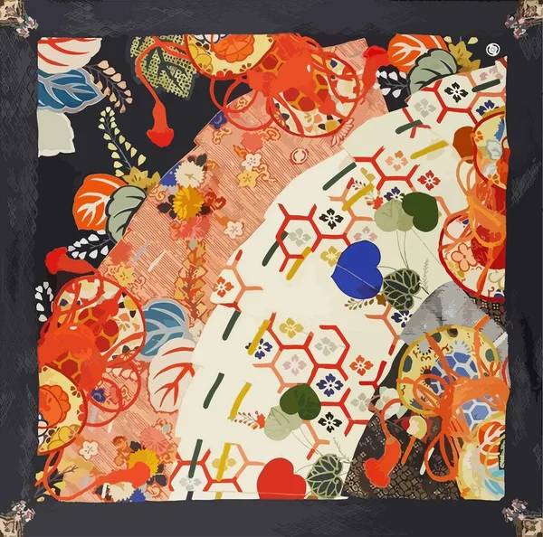 Boho, Hintli, Türk süsü. Tekstil, atkı, duvar kağıdı, kızlar, erkekler ve çocuk kıyafetleri için tişört.