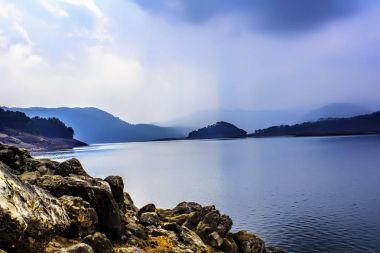 Umiam Lake, Shillong, Doğu Khasi hills, Meghalaya