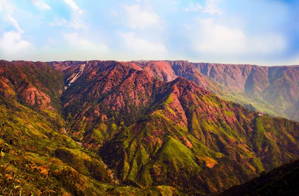 Paysage, collines du Khasi oriental, Meghalaya — Photo