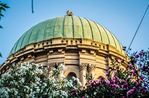 Eski bir kilise kubbe Atina, Yunanistan