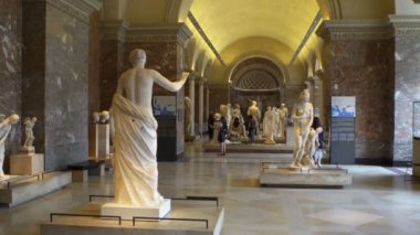 Resim ve heykel Louvre Müzesi Paris, Fransa'da birçok kişi için teşekkür ederiz.