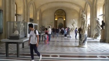 Resim ve heykel Louvre Müzesi Paris, Fransa'da birçok kişi için teşekkür ederiz.