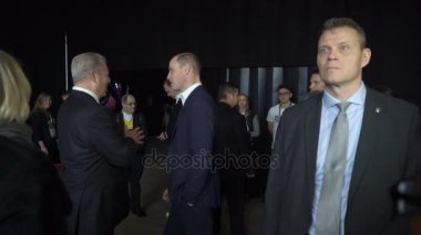 Prens William, Cambridge Dükü, Al Gore Başkan Yardımcısı ile Amerika Birleşik Devletleri karşılar