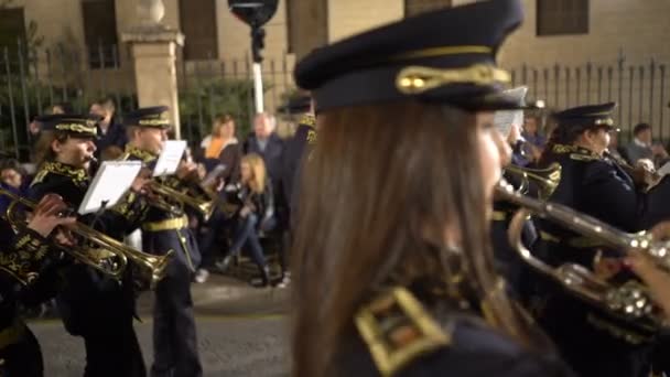 스페인의 가톨릭 부활절 주례 퍼레이드 — 비디오