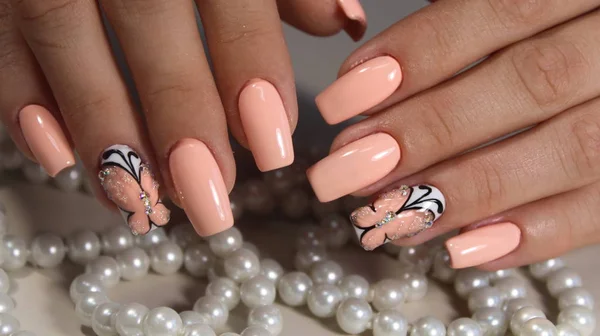 Hassas manikür tasarım oje jel