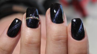 Manikür jel kedi gözlü