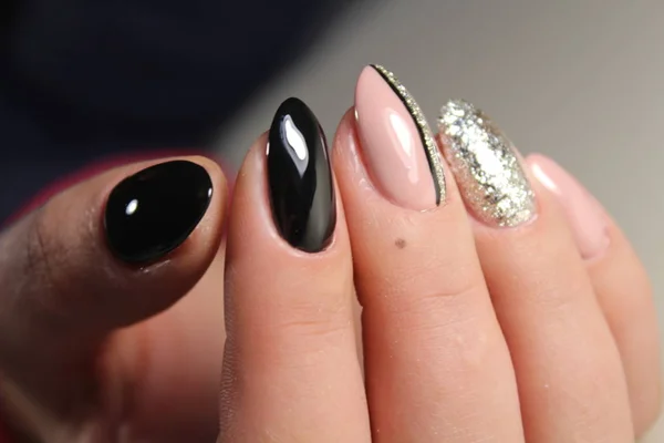 Il miglior design della manicure — Foto Stock