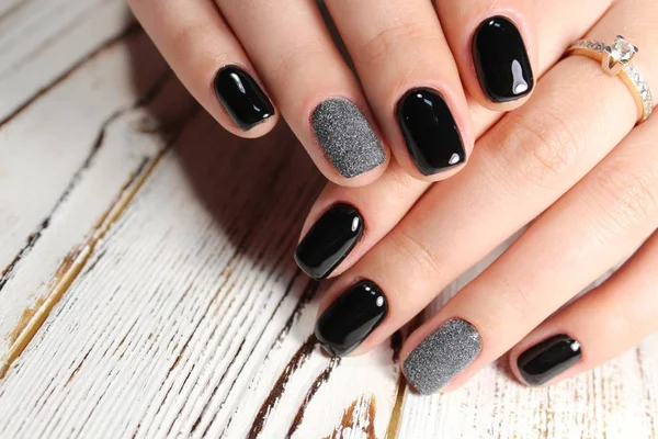 Najlepszy projekt manicure — Zdjęcie stockowe