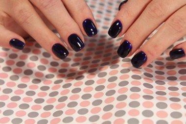 Manikür jel kedi cila göz ile