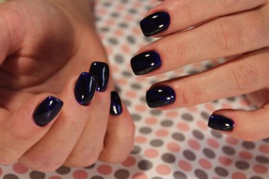 Manikür jel kedi cila göz ile