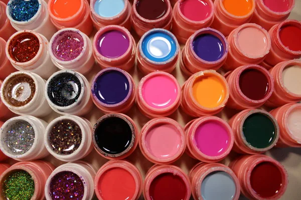 Colores brillantes para uñas —  Fotos de Stock