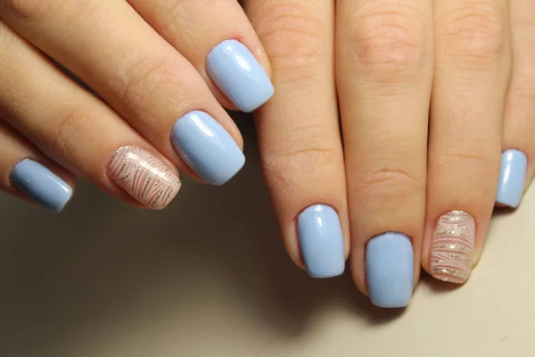 Najlepszy projekt manicure — Zdjęcie stockowe