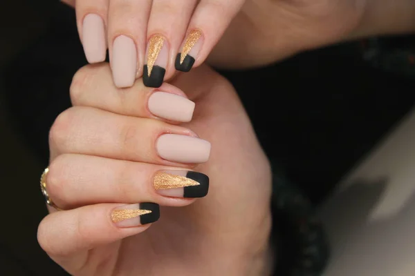 Noel çivi sanatı manikür