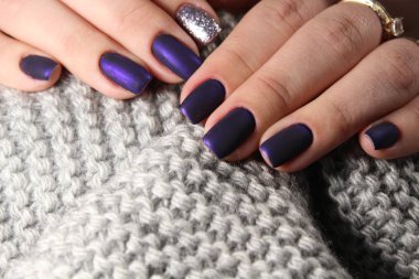 Noel çivi sanatı manikür