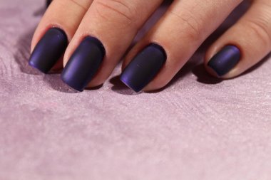 Seksi manikür tasarım.