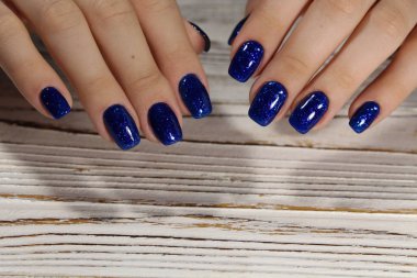 Seksi manikür tasarım.