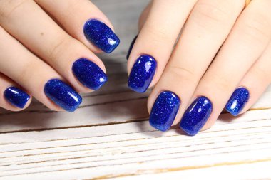 Seksi manikür tasarım.