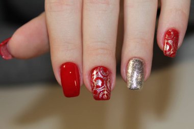 Moda tasarım manikür çivi