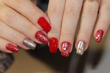 Gençlik manikür tasarım