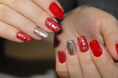 Gençlik manikür tasarım