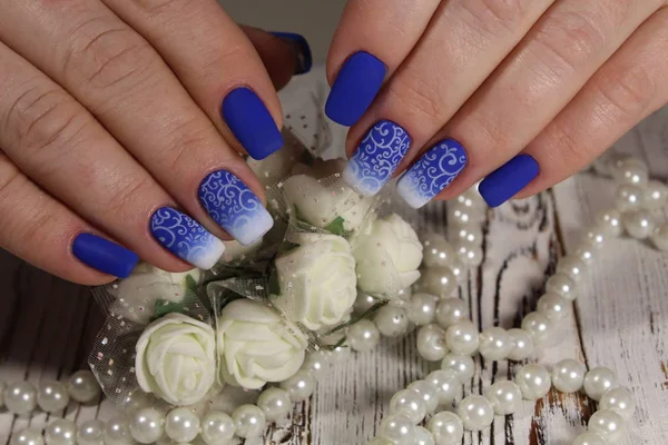 Noel çivi sanatı manikür