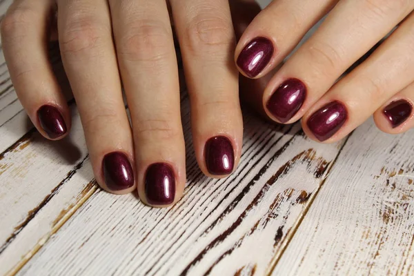 Fashion nails design manicure — Stock Photo, Image