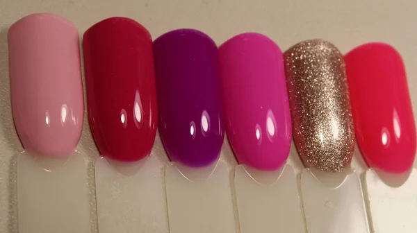 Varnish color palette for nail