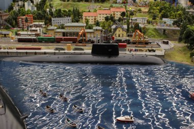 Minyatür Modelleme Şehri 'nin Dioraması