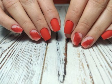 Gençlik tasarım en iyi tırnak manikür, vernik jel