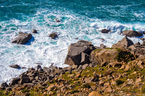 Schöne Meereslandschaft Blick Vom Felskap Auf Den Atlantik Sintra Das — Stockfoto