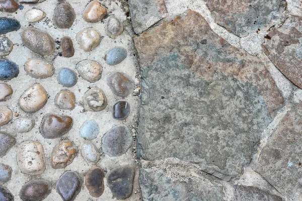 The bridge is a stone road, paving stones. Beautiful paving stones on Mostar street. Bosnia and Herzegovina