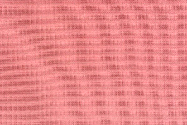 Textura de la tela de lino color rosa. Vista de cerca para el ba — Foto de Stock