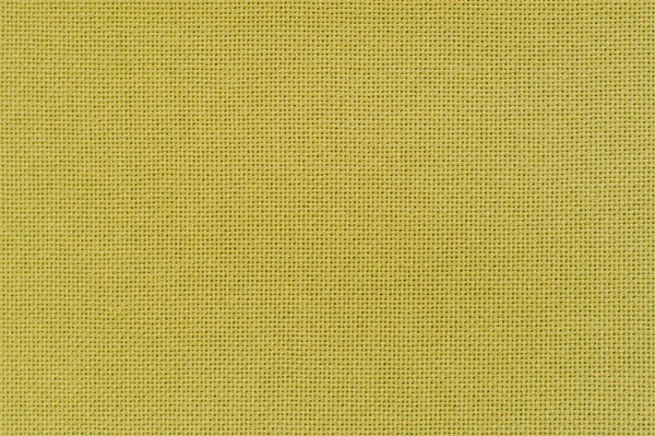 Texture of the yellow color linen fabric. Close-up view for the — Stock Photo, Image