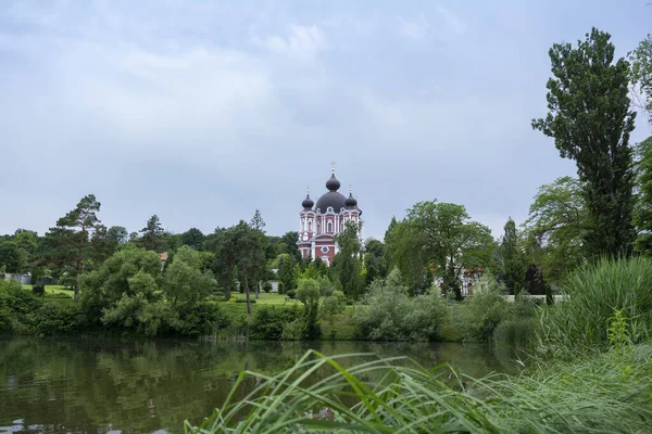 Vue Complexe Monastère Curchi Été République Moldavie — Photo