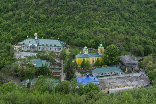 Vue Monastère Saharna Depuis Sommet Colline République Moldavie — Photo