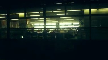 Tokyo - Mayıs 2016: Bunkyo Şehir Merkezi 'ndeki asansörden görüntüler.