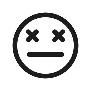 Emojis izole beyaz zemin üzerine kümesi.