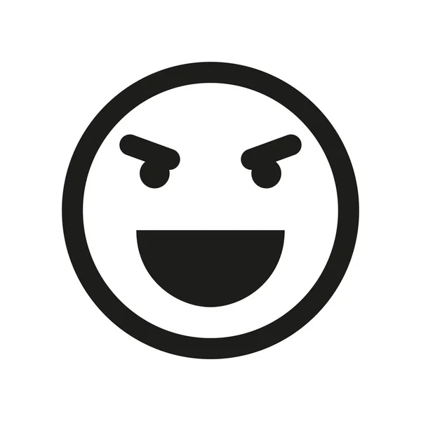 Emojis 고립 된 흰색 배경 세트. — 스톡 벡터