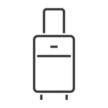 Bir Bagaj vektör çizim.